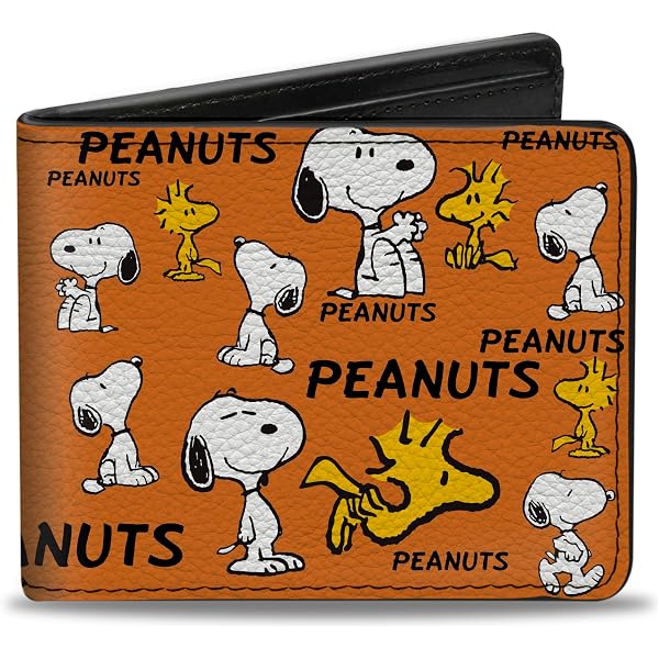 Amazon.com: Concept One Peanuts Wallet, Snoopy Joe Cool Slim